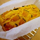 秋らしい☆カボチャの濃厚パウンドケーキ